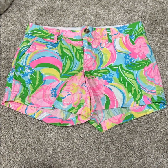 Lilly Pulitzer Pants - Lilly Pulitzer Callahan Short So A Peeling Size 10